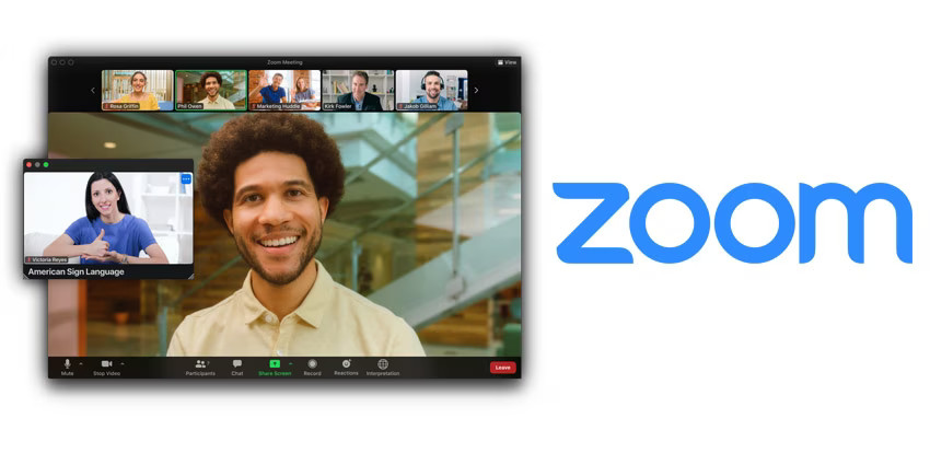 Zoom adds sign language interpretation